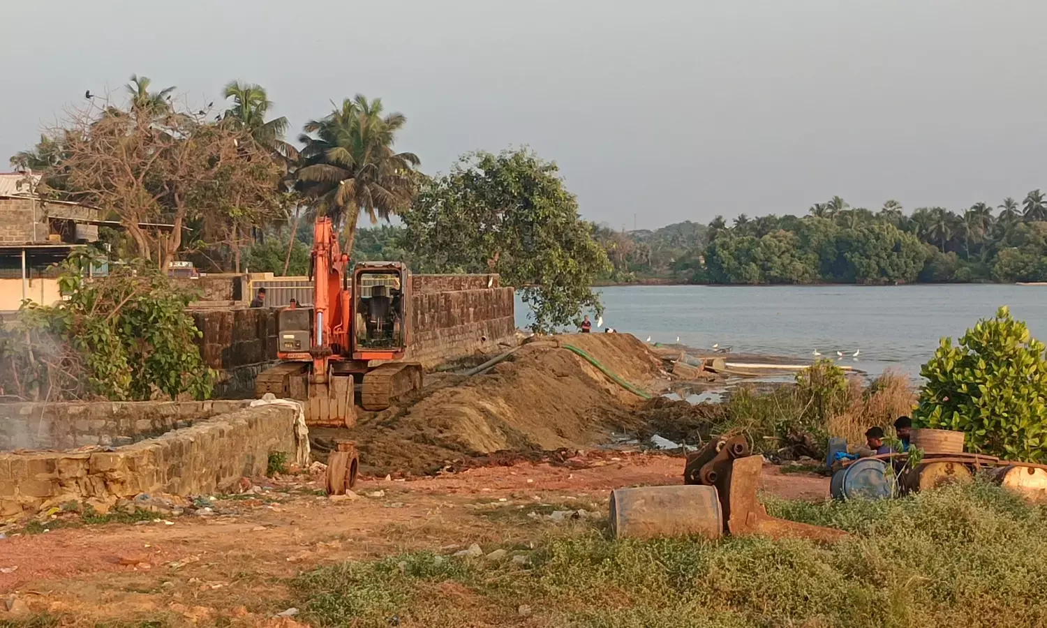 ಉದ್ಯಾವರ ಪಿತ್ರೋಡಿ ನದಿಗೆ ಖಾರ್ಲ್ಯಾಂಡ್ ನಿರ್ಮಾಣ