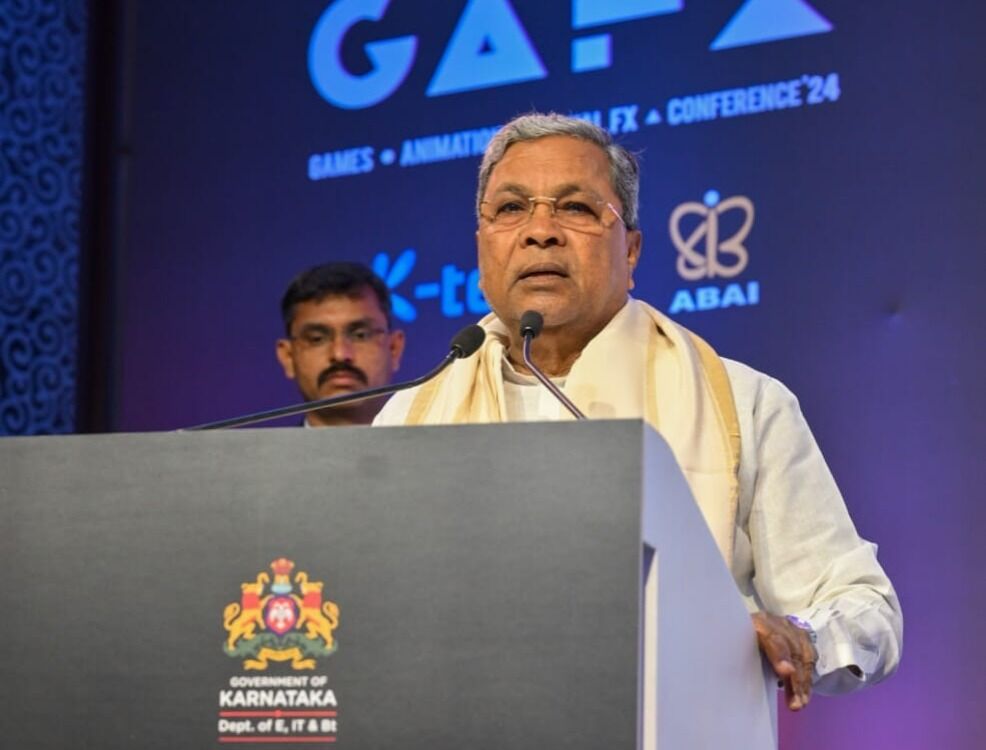 ರಾಜ್ಯವು ಜಾಗತಿಕ ಅನಿಮೇಷನ್-ಗೇಮಿಂಗ್ ನಾಯಕತ್ವದ ಗುರಿ ಹೊಂದಿದೆ: ಸಿಎಂ ಸಿದ್ದರಾಮಯ್ಯ
