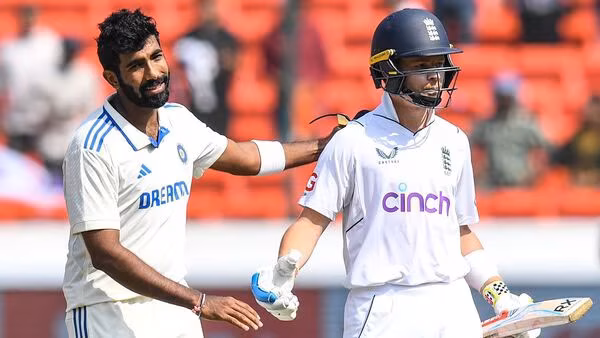 ಒಲೀ ಪೋಪ್‌ಗೆ ಅಡ್ಡ ಬಂದ ಬುಮ್ರಾಗೆ ಐಸಿಸಿಯಿಂದ ಛೀಮಾರಿ