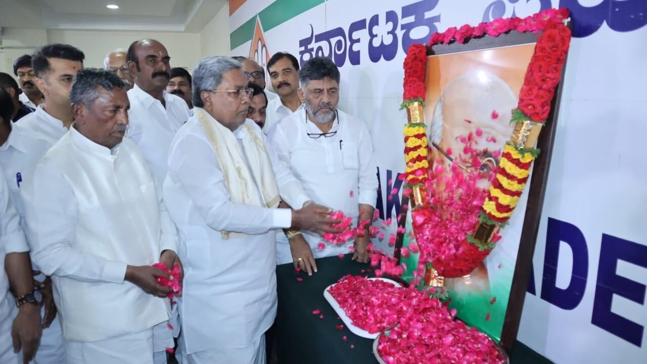 ಗಾಂಧಿಯನ್ನು ಕೊಂದ ಗೋಡ್ಸೆ, ಆರೆಸ್ಸೆಸ್- ಬಿಜೆಪಿಯ ಆರಾಧ್ಯ ದೈವ : ಸಿಎಂ ಸಿದ್ದರಾಮಯ್ಯ