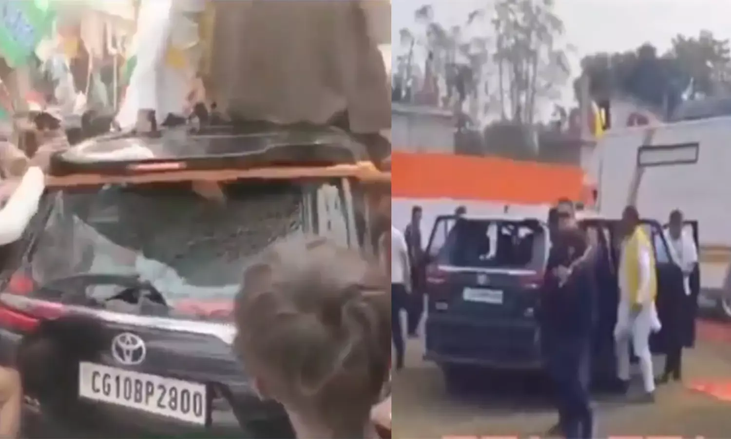 ರಾಹುಲ್ ಗಾಂಧಿ ಕಾರಿನ ಮೇಲೆ ಕಲ್ಲು ತೂರಾಟವಾಗಿಲ್ಲ: ಕಾಂಗ್ರೆಸ್ ಸ್ಪಷ್ಟನೆ