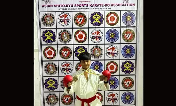 ಅಂತಾರಾಷ್ಟ್ರೀಯ ಮಟ್ಟದ ಕರಾಟೆ ಸ್ಪರ್ಧೆ: ಮೊಹಮ್ಮದ್ ಅಪ್ಲಾ‌ ಅಮನ್ ಶಾಫಿಗೆ ಚಿನ್ನದ ಪದಕ