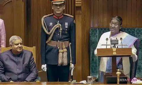 ರಾಮಮಂದಿರ ನಿರ್ಮಾಣ ಹಾಗೂ ತ್ರಿವಳಿ ತಲಾಖ್ ಕಾನೂನನ್ನು ಹೊಗಳಿದ ರಾಷ್ಟ್ರಪತಿ ದ್ರೌಪದಿ ಮುರ್ಮು