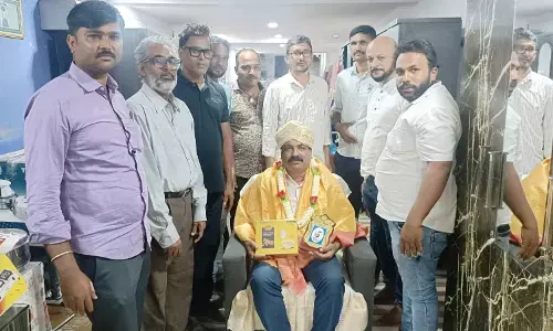 ಬಜ್ಪೆ: ರಾಷ್ಟ್ರಪತಿ ಸೇವಾ ಪದಕ ವಿಜೇತ ರಾಮ ಪೂಜಾರಿಗೆ ಸನ್ಮಾನ