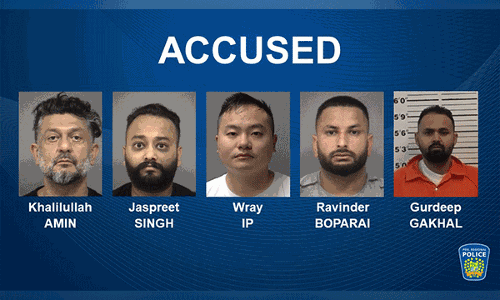 ಮಾದಕವಸ್ತು ಕಳ್ಳಸಾಗಣೆ: 3 ಭಾರತೀಯರ ಸಹಿತ 5 ಮಂದಿಯ ಬಂಧನ