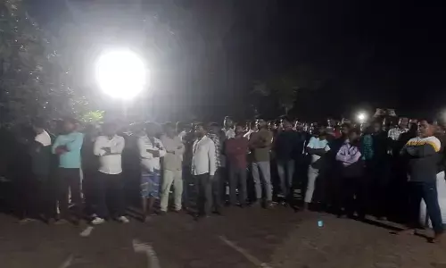 ಹೊನ್ನಾವರ | ಟೊಂಕಾ ಕಡಲ ಕಿನಾರೆಯಲ್ಲಿ HTL Line ಸರ್ವೇಗೆ ಮೀನುಗಾರರ ವಿರೋಧ: ಪರಿಸ್ಥಿತಿ ನಿಯಂತ್ರಣಕ್ಕೆ ಲಾಠಿಚಾರ್ಜ್