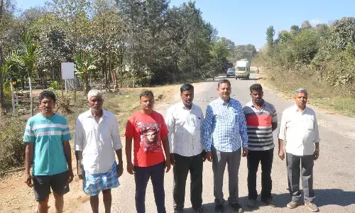 ಚಿಕ್ಕಮಗಳೂರು-ಕಡೂರು ಹೆದ್ದಾರಿ ಅಗಲೀಕರಣ ವೇಳೆ ಅಧಿಕಾರಿಗಳಿಂದ ತಾರತಮ್ಯ; ಆರೋಪ