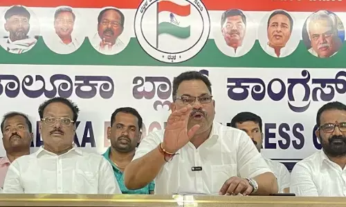 ಬಿಜೆಪಿ ಭಟ್ಕಳಕ್ಕೆ ಬೆಂಕಿ ಹಚ್ಚಲು ಯತ್ನಿಸುತ್ತಿದೆ: ಕಾಂಗ್ರೆಸ್ ಆರೋಪ