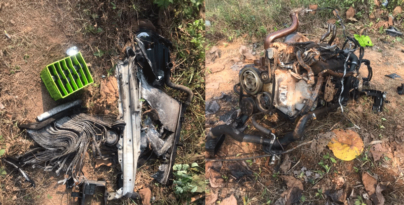 ಸಂಪಾಜೆ: ಕಾರು-ಟ್ಯಾಂಕರ್ ಮಧ್ಯೆ ಭೀಕರ ಅಪಘಾತ; ಪ್ರಯಾಣಿಕರು ಪಾರು ಸಂಪಾಜೆ: ಕಾರು-ಟ್ಯಾಂಕರ್ ಮಧ್ಯೆ ಭೀಕರ ಅಪಘಾತ; ಪ್ರಯಾಣಿಕರು ಪಾರು