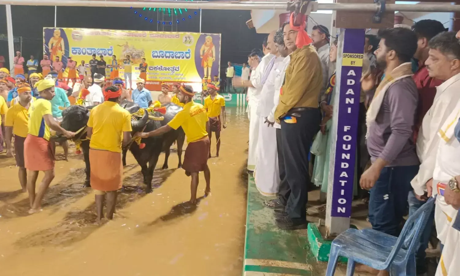 ಕಂಬಳ ಕ್ರೀಡೆಗೆ ಆಧುನಿಕ ತಂತ್ರಜ್ಞಾನ ಅಳವಡಿಕೆ ಯಶಸ್ವಿ: ಅದಾನಿ ಫೌಂಡೇಶನ್ ಕೊಡುಗೆ ಐಕಳ ಕಂಬಳದಲ್ಲಿ ಉದ್ಘಾಟನೆ