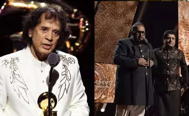 ಶಂಕರ್ ಮಹದೇವನ್, ಝಾಕೀರ್ ಹುಸೈನ್ಗೆ ಪ್ರತಿಷ್ಠಿತ ಗ್ರ್ಯಾಮಿ ಪ್ರಶಸ್ತಿ ಶಂಕರ್ ಮಹದೇವನ್, ಝಾಕೀರ್ ಹುಸೈನ್ಗೆ ಪ್ರತಿಷ್ಠಿತ ಗ್ರ್ಯಾಮಿ ಪ್ರಶಸ್ತಿ