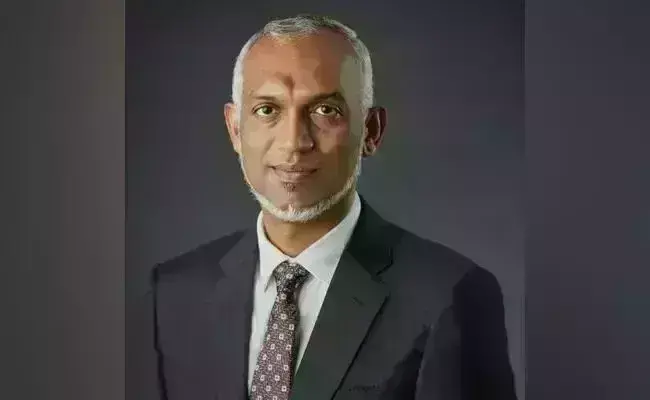 ಭಾರತದ ಸೇನಾ ಸಿಬ್ಬಂದಿ ಮೇ 10ರೊಳಗೆ ವಾಪಸಾಗಲಿದ್ದಾರೆ: ಮಾಲ್ದೀವ್ಸ್ ಅಧ್ಯಕ್ಷ ಮುಯಿಝ್ಝು ಭಾರತದ ಸೇನಾ ಸಿಬ್ಬಂದಿ ಮೇ 10ರೊಳಗೆ ವಾಪಸಾಗಲಿದ್ದಾರೆ: ಮಾಲ್ದೀವ್ಸ್ ಅಧ್ಯಕ್ಷ ಮುಯಿಝ್ಝು