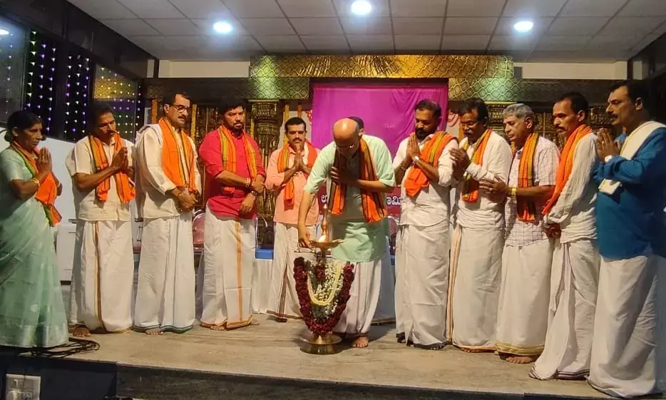 ಪಟ್ಟೋರಿ: ಧಾರ್ಮಿಕ ಸಭೆ, ಸರಸ್ವತಿ ಮಂಟಪ ಉದ್ಘಾಟನೆ