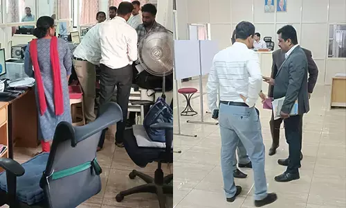 ಉಡುಪಿ ನೋಂದಣಿ ಕಚೇರಿಗೆ ಲೋಕಾಯುಕ್ತ ಎಸ್ಪಿ ದಾಳಿ; ಸರ್ಚ್ ವಾರೆಂಟ್‌ನೊಂದಿಗೆ ತನಿಖೆ