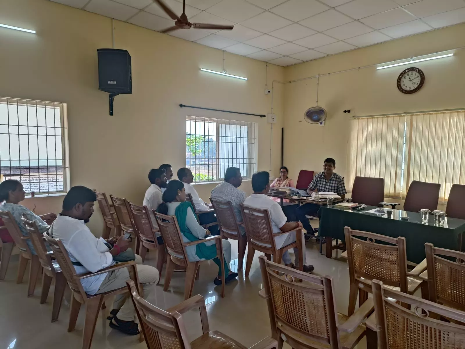 ಕೋರಂ ಕೊರತೆ: ತೆಂಕನಿಡಿಯೂರು ಗ್ರಾಪಂ ತಿಂಗಳ ಸಾಮಾನ್ಯ ಸಭೆ ರದ್ದು ಕೋರಂ ಕೊರತೆ: ತೆಂಕನಿಡಿಯೂರು ಗ್ರಾಪಂ ತಿಂಗಳ ಸಾಮಾನ್ಯ ಸಭೆ ರದ್ದು