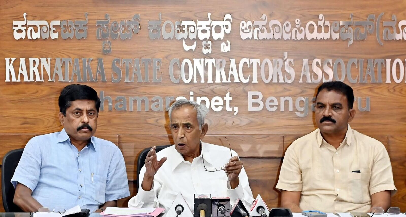 ಪ್ಯಾಕೇಜ್ ಪದ್ದತಿ ಸಂಪೂರ್ಣವಾಗಿ ರದ್ದುಗೊಳಿಸಿ : ಗುತ್ತಿಗೆದಾರರ ಸಂಘದ ಅಧ್ಯಕ್ಷ ಕೆಂಪಣ್ಣ ಒತ್ತಾಯ