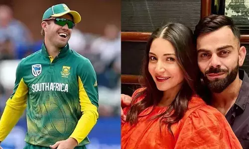 ವಿರಾಟ್ ಕೊಹ್ಲಿ, ಅನುಷ್ಕಾ ಶರ್ಮಾ ಎರಡನೇ ಮಗುವಿನ ನಿರೀಕ್ಷೆಯಲ್ಲಿದ್ದಾರೆಂಬ ನನ್ನ ಹೇಳಿಕೆ ನಿಜವಲ್ಲ : ಎ ಬಿ ಡಿ ವಿಲಿಯರ್ಸ್