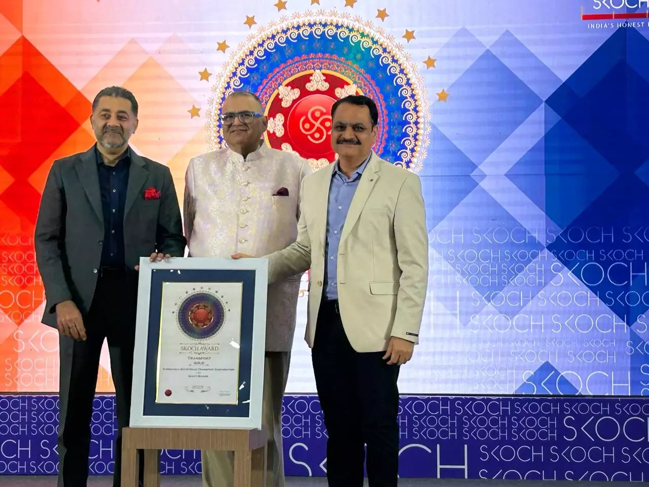 ಕೆಎಸ್ಸಾರ್ಟಿಸಿಗೆ ಎರಡು ರಾಷ್ಟ್ರೀಯ ಪ್ರಶಸ್ತಿ