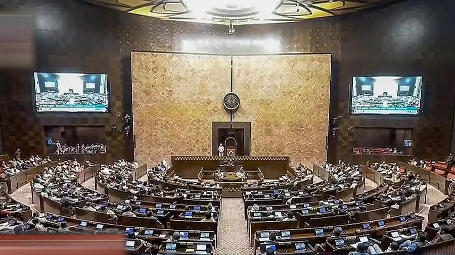 ರಾಜ್ಯಸಭೆ: ಶ್ವೇತಪತ್ರದ ಮೇಲೆ ಚರ್ಚೆ ವೇಳೆ ಪ್ರತಿಪಕ್ಷಗಳಿಂದ ಸಭಾತ್ಯಾಗ