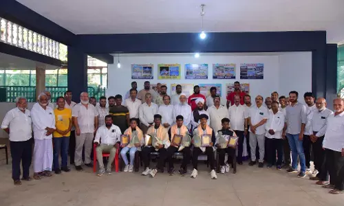 ಕಲ್ಲಡ್ಕ ಮ್ಯೂಸಿಯಂ ವತಿಯಿಂದ ಅಂತಾರಾಷ್ಟ್ರೀಯ ಮಟ್ಟದ ಹ್ಯಾಂಡ್ ಬಾಲ್ ಸ್ಪರ್ಧೆಗೆ ಆಯ್ಕೆಯಾದ ಭಾರತ ತಂಡದ ಆಟಗಾರರಿಗೆ ಸನ್ಮಾನ