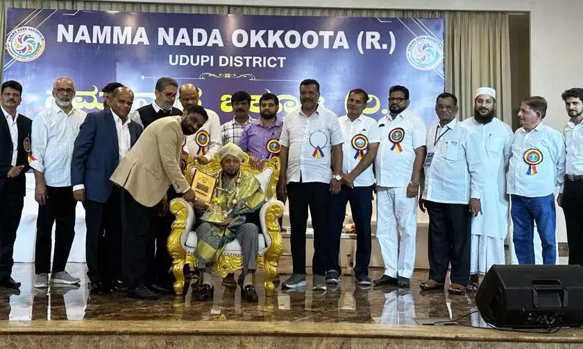 ಎನ್‌ಎನ್‌ಓಯಿಂದ ಕಟ್ಟಡ ದಾನಿಗೆ ಸನ್ಮಾನ