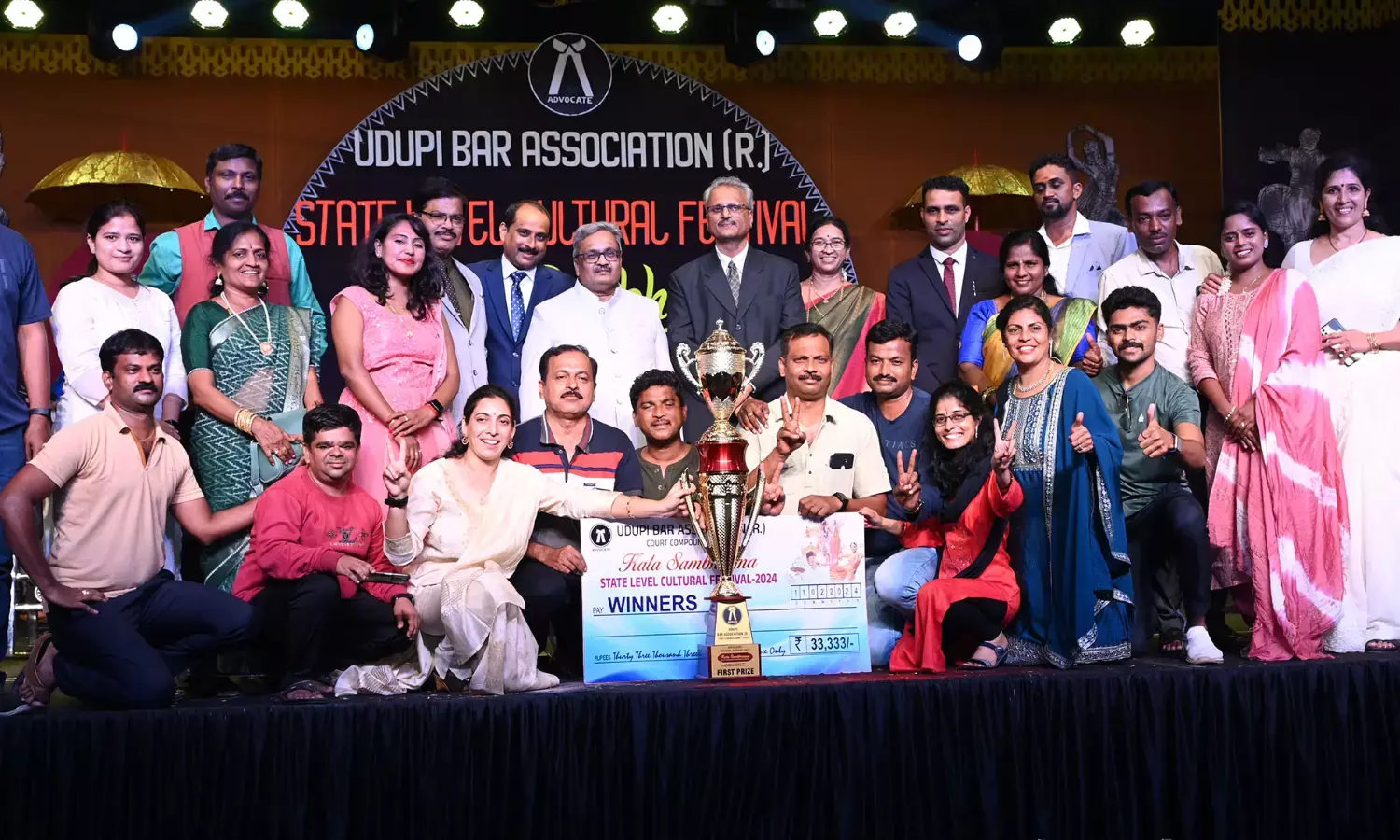 ರಾಜ್ಯಮಟ್ಟದ ವಕೀಲರ ಸಾಂಸ್ಕೃತಿಕ ಸ್ಪರ್ಧೆ : ಶಿವಮೊಗ್ಗ ವಕೀಲರ ಸಂಘ ತಂಡಕ್ಕೆ ಸಮಗ್ರ ಪ್ರಶಸ್ತಿ