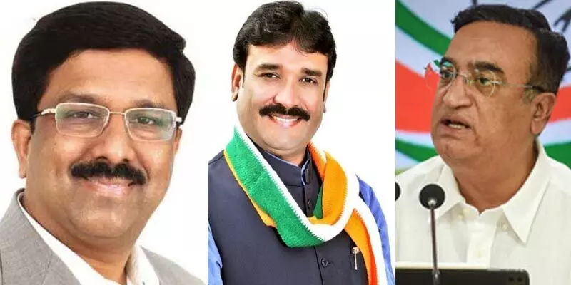 ರಾಜ್ಯಸಭಾ ಸ್ಥಾನಕ್ಕೆ ಅಭ್ಯರ್ಥಿಗಳನ್ನು ಘೋಷಿಸಿದ ಕಾಂಗ್ರೆಸ್: ಕರ್ನಾಟಕದಿಂದ ನಾಸಿರ್‌ ಹುಸೈನ್‌, ಜಿ.ಸಿ. ಚಂದ್ರಶೇಖರ್‌, ಅಜಯ್ ಮಾಕನ್ ಕಣಕ್ಕೆ