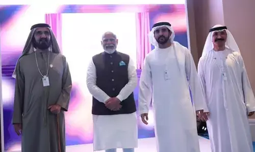 ಯುಎಇಯಲ್ಲಿ ಭಾರತ್ ಮಾರ್ಟ್‍ಗೆ ಶಂಕುಸ್ಥಾಪನೆ | ಭಾರತದ ಎಂಎಸ್‍ಎಂಇ ಕ್ಷೇತ್ರಕ್ಕೆ ಪ್ರಯೋಜನ: ಪ್ರಧಾನಿ ಮೋದಿ