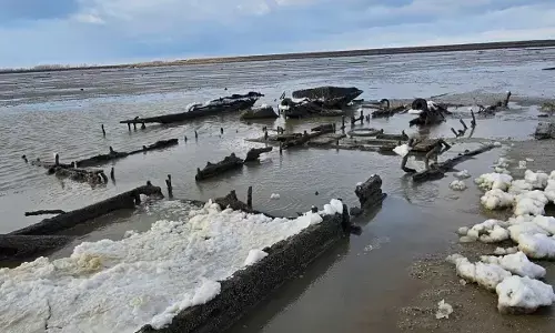 ಮಿಚಿಗನ್: 1940ರಲ್ಲಿ ಸರೋವರದಲ್ಲಿ ಮುಳುಗಿದ್ದ ಸರಕು ನೌಕೆ ಪತ್ತೆ