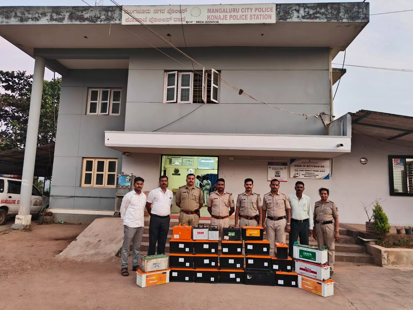 ಕೊಣಾಜೆ: ವಾಹನಗಳ ಬ್ಯಾಟರಿ ಕಳವು ಪ್ರಕರಣದ ಆರೋಪಿಯ ಸೆರೆ; ಸೊತ್ತು ವಶ