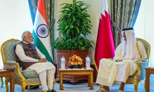 ದ್ವಿಪಕ್ಷೀಯ ಸಂಬಂಧ ಬಲವರ್ಧನೆಗೆ ಭಾರತ-ಖತರ್ ಸಮ್ಮತಿ