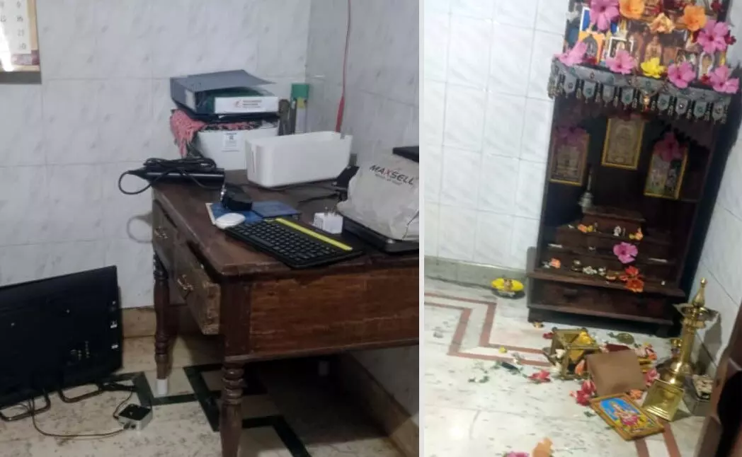 ಮೂಡಿಗೆರೆ: ಮನೆ ಮಾಲಕನಿಗೆ ಖಾರದ ಪುಡಿ ಎರಚಿ, ಬೆದರಿಸಿ ಲಕ್ಷಾಂತರ ರೂ. ಮೌಲ್ಯದ ನಗ-ನಗದು ಸುಲಿಗೆ ಮೂಡಿಗೆರೆ: ಮನೆ ಮಾಲಕನಿಗೆ ಖಾರದ ಪುಡಿ ಎರಚಿ, ಬೆದರಿಸಿ ಲಕ್ಷಾಂತರ ರೂ. ಮೌಲ್ಯದ ನಗ-ನಗದು ಸುಲಿಗೆ