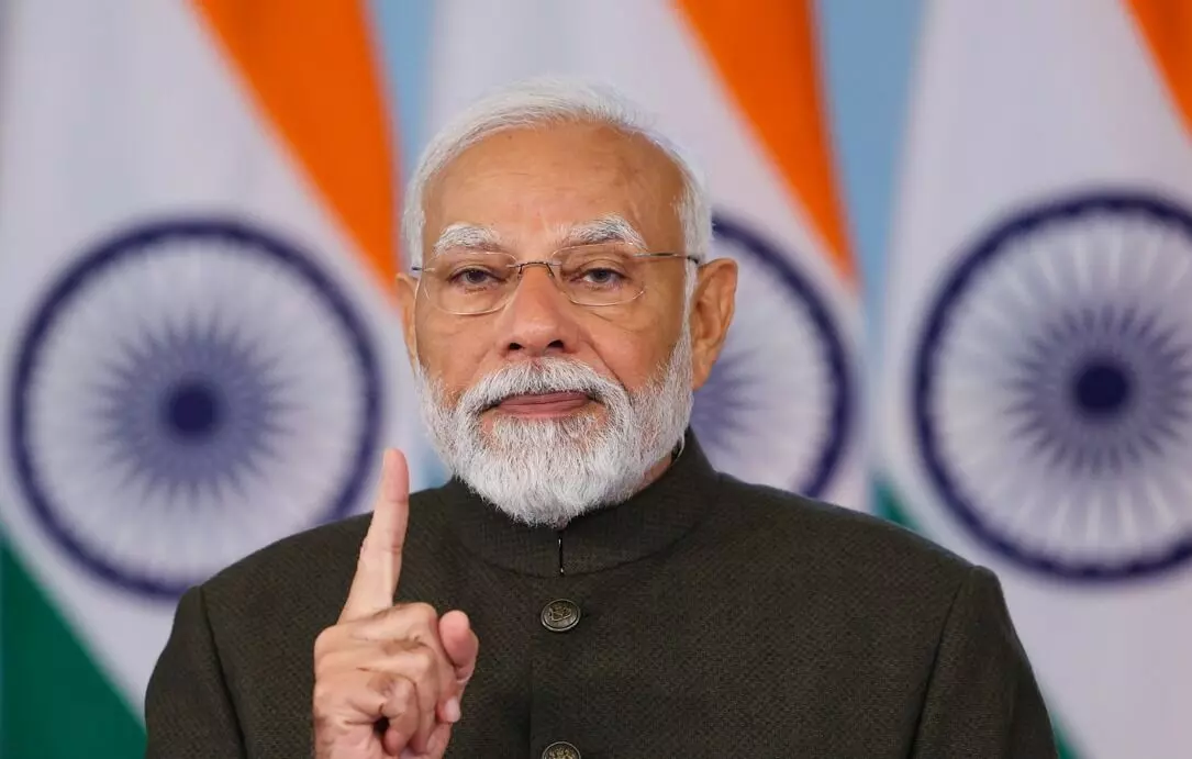 ಲೋಕಸಭೆ ಚುನಾವಣೆಯಲ್ಲಿ ಎನ್ ಡಿ ಎ 400ಕ್ಕೂ ಅಧಿಕ ಸ್ಥಾನಗಳನ್ನು ಗೆಲ್ಲಲಿದೆ: ಪ್ರಧಾನಿ ಲೋಕಸಭೆ ಚುನಾವಣೆಯಲ್ಲಿ ಎನ್ ಡಿ ಎ 400ಕ್ಕೂ ಅಧಿಕ ಸ್ಥಾನಗಳನ್ನು ಗೆಲ್ಲಲಿದೆ: ಪ್ರಧಾನಿ