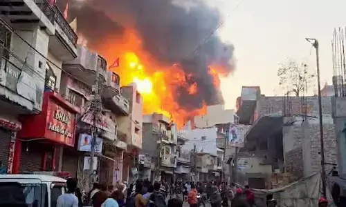 ದಿಲ್ಲಿ ಕಾರ್ಖಾನೆಯೊಂದರಲ್ಲಿ ಬೆಂಕಿ ಅವಘಡ: 11 ಮಂದಿ ಮೃತ್ಯು