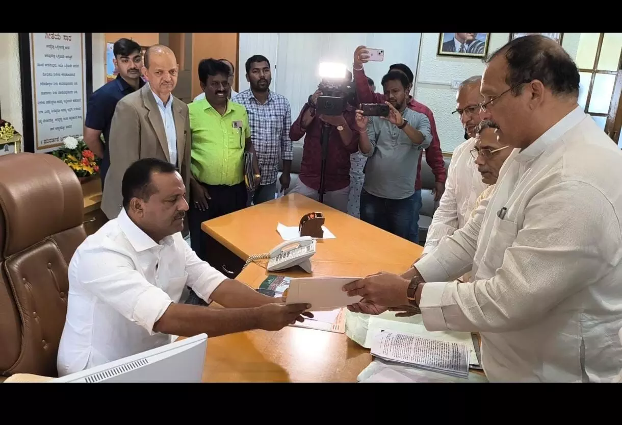 ಶಾಸಕ ಸ್ಥಾನದಿಂದ ವೇದವ್ಯಾಸ ಕಾಮತ್, ಭರತ್ ಶೆಟ್ಟಿ ವಜಾಗೊಳಿಸುವಂತೆ ಸ್ಪೀಕರ್‌ಗೆ ದೂರು