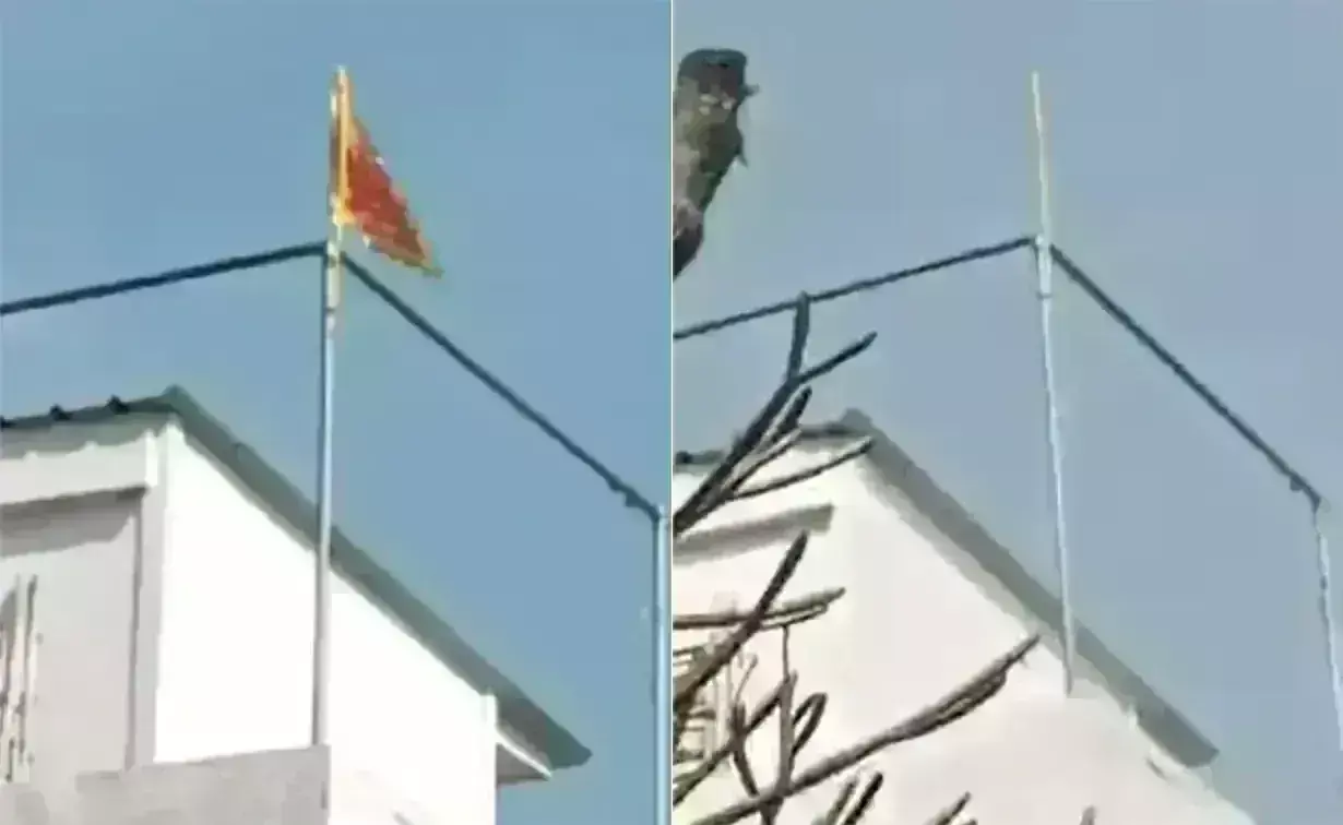 ತನ್ನ ನಿವಾಸದಿಂದ ‘ಜೈ ಶ್ರೀರಾಂ’ ಧ್ವಜವನ್ನು ತೆಗೆದ ಕಮಲನಾಥ್