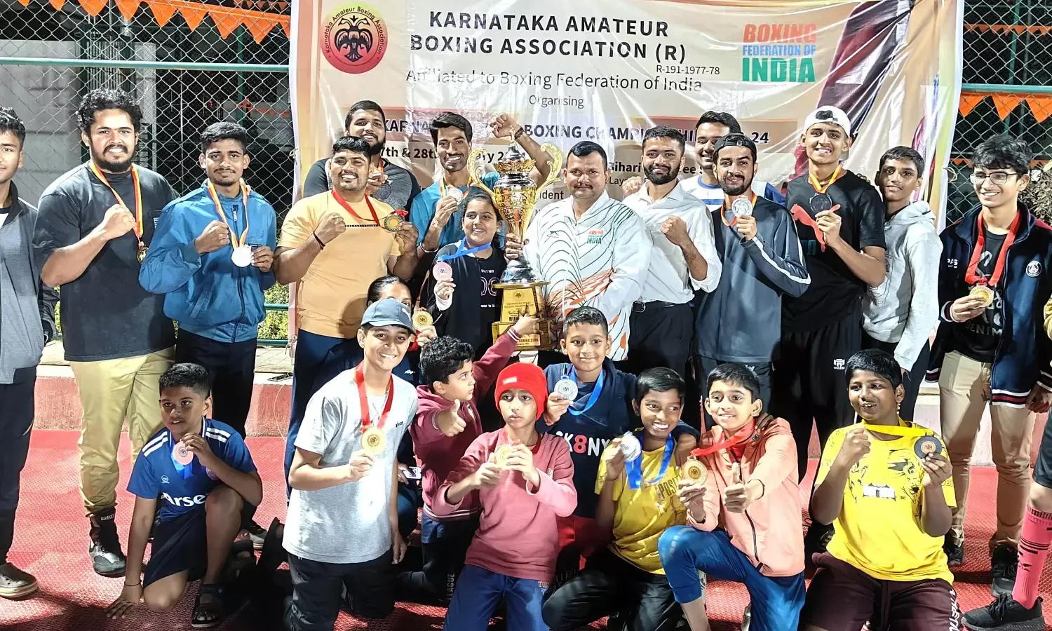 ಕರ್ನಾಟಕ ರಾಜ್ಯ ಬಾಕ್ಸಿಂಗ್ ಸ್ಪರ್ಧಾಕೂಟ: ಉಡುಪಿ ತಂಡಕ್ಕೆ ದ್ವಿತೀಯ