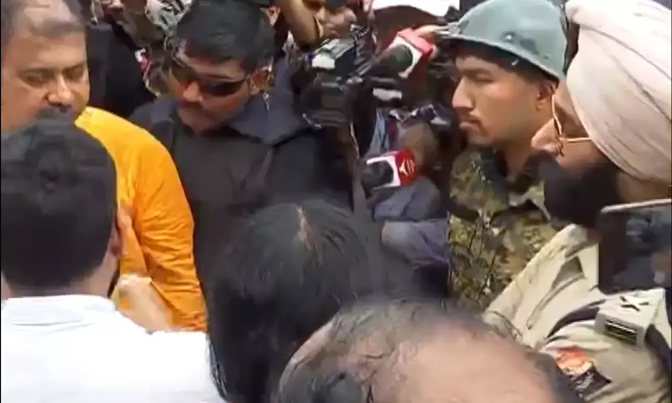 ತಮ್ಮನ್ನು ತಡೆದಿದ್ದಕ್ಕೆ ಐಪಿಎಸ್ ಅಧಿಕಾರಿಯನ್ನು ಖಾಲಿಸ್ತಾನಿ ಎಂದ ಬಿಜೆಪಿ ನಾಯಕರು!