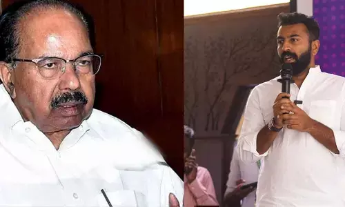 ನಿಯಮ ಉಲ್ಲಂಘಿಸಿ ಪ್ರತಿಭಟನೆ : ವೀರಪ್ಪ ಮೊಯ್ಲಿ, ನಲಪಾಡ್​ ವಿರುದ್ಧ ಜಾಮೀನು ರಹಿತ ವಾರೆಂಟ್ ಜಾರಿ