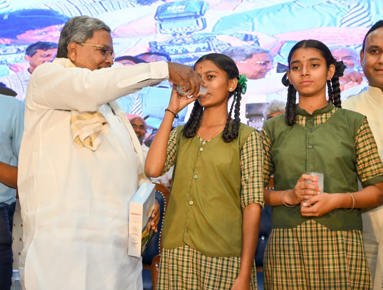55 ಲಕ್ಷ ಸರಕಾರಿ ಶಾಲಾ ಮಕ್ಕಳ ಮಾನಸಿಕ, ದೈಹಿಕ ಆರೋಗ್ಯಕ್ಕಾಗಿ ʼರಾಗಿ ಮಾಲ್ಟ್ʼ ವಿತರಣೆ :  ಸಿಎಂ ಸಿದ್ದರಾಮಯ್ಯ