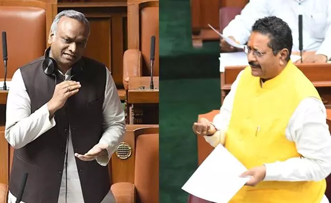 ನಿಮ್ಮ ರಕ್ತದಲ್ಲಿ ಸಂವಿಧಾನ ಇಲ್ಲ, ನಮ್ಮ ರಕ್ತದಲ್ಲಿ ಆರೆಸ್ಸೆಸ್ ಇಲ್ಲ : ಸಚಿವ ಪ್ರಿಯಾಂಕ್‌ ಖರ್ಗೆ