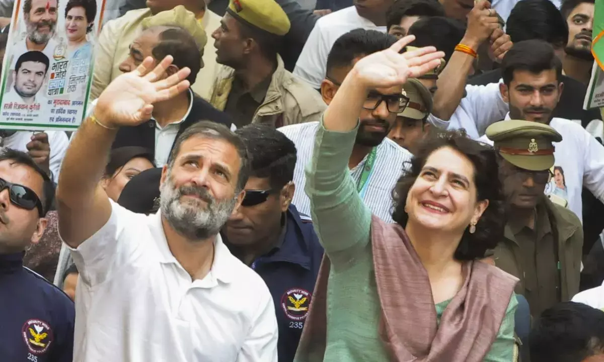 ಭಾರತ ಜೋಡೊ ನ್ಯಾಯ ಯಾತ್ರೆ | ಉತ್ತರ ಪ್ರದೇಶದಲ್ಲಿ ಕೊನೆಯ ಹಂತದಲ್ಲಿ ಯಾತ್ರೆಯನ್ನು ಸೇರಿದ ಪ್ರಿಯಾಂಕಾ ಗಾಂಧಿ