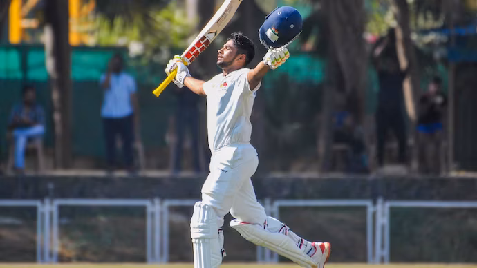 ರಣಜಿ ಟ್ರೋಫಿ ಕ್ವಾರ್ಟರ್ ಫೈನಲ್| ಮುಶೀರ್ ಖಾನ್ ಚೊಚ್ಚಲ ದ್ವಿಶತಕ, ಸಂಕಷ್ಟದಿಂದ ಪಾರಾದ ಮುಂಬೈ