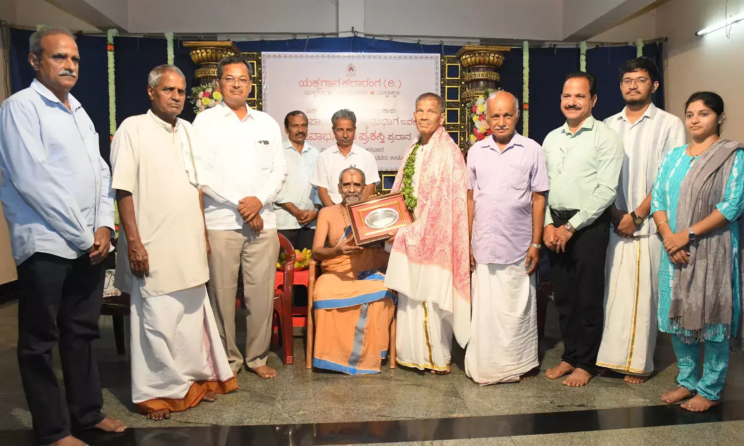 ಪಾಂಡುರಂಗ ಶಾನುಬಾಗ್‌ಗೆ ಸೇವಾ ಭೂಷಣ ಪ್ರಶಸ್ತಿ ಪ್ರದಾನ