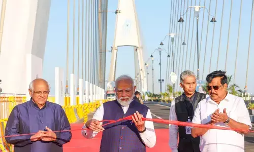 ದೇಶದ ಅತಿದೊಡ್ಡ ಕೇಬಲ್ ಸೇತುವೆ ‌ʼಸುದರ್ಶನ್ ಸೇತುʼ  ಉದ್ಘಾಟಿಸಿದ ಪ್ರಧಾನಿ ಮೋದಿ