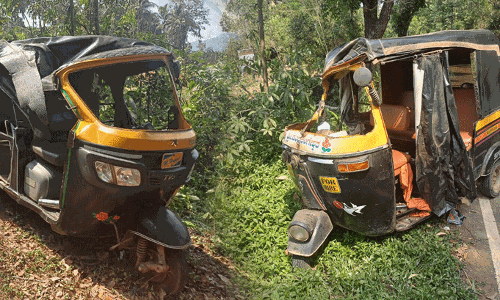ವಿಟ್ಲ: ಎರಡು ರಿಕ್ಷಾಗಳು ಮುಖಾಮುಖಿ ಢಿಕ್ಕಿ;  ಹಲವರಿಗೆ ಗಾಯ