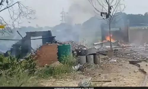 ಉತ್ತರ ಪ್ರದೇಶ| ಪಟಾಕಿ ಕಾರ್ಖಾನೆಯಲ್ಲಿ ಸ್ಫೋಟ; 7 ಮಂದಿ ಸಾವು, ಹಲವರಿಗೆ ಗಾಯ