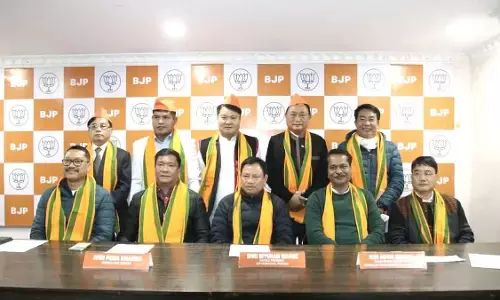 ಅರುಣಾಚಲಪ್ರದೇಶ: ಕಾಂಗ್ರೆಸ್, ಎನ್‌ಪಿಪಿಯ ತಲಾ ಇಬ್ಬರು ಶಾಸಕರು ಬಿಜೆಪಿ ಸೇರ್ಪಡೆ