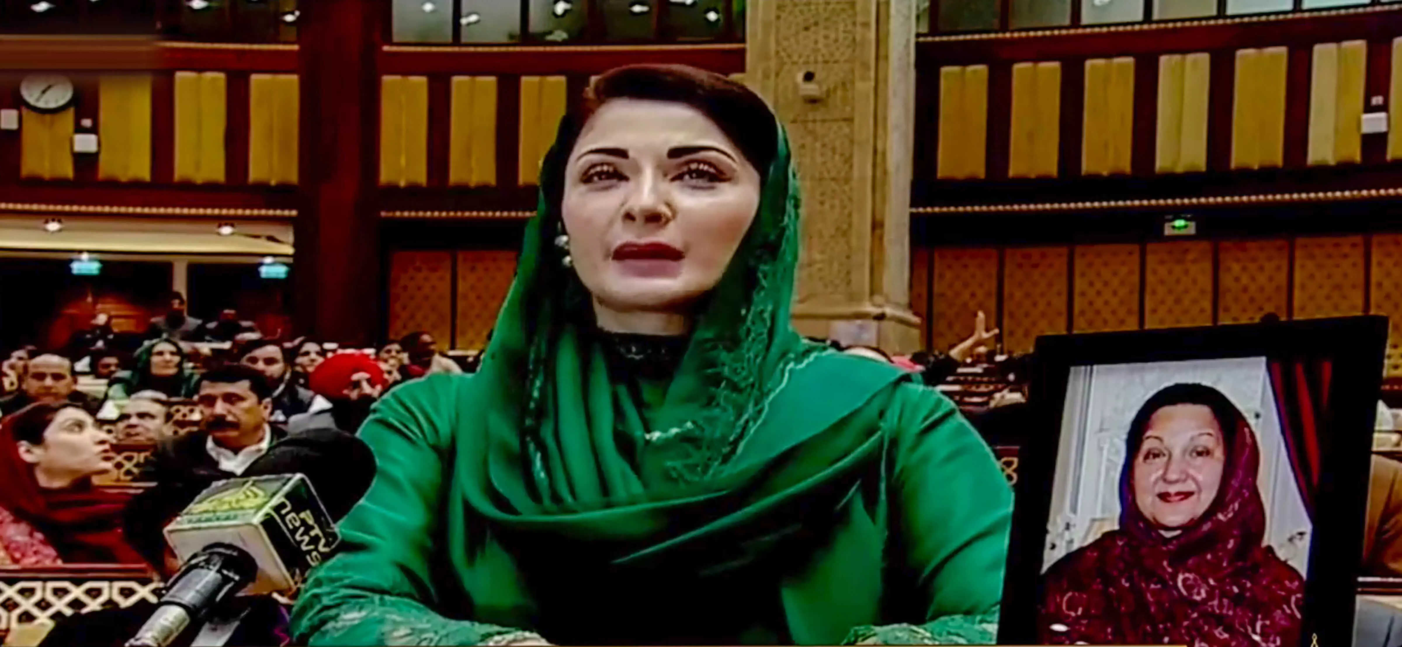 ಪಾಕಿಸ್ತಾನ: ಪಂಜಾಬ್ ಪ್ರಾಂತ್ಯದ ಮೊದಲ ಮಹಿಳಾ ಮುಖ್ಯಮಂತ್ರಿಯಾದ ಮರಿಯಂ ನವಾಝ್‌