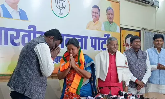 ಜಾರ್ಖಂಡ್ ನ ಏಕೈಕ ಕಾಂಗ್ರೆಸ್ ಸಂಸದೆ ಗೀತಾ ಕೋಡಾ ಬಿಜೆಪಿಗೆ ಸೇರ್ಪಡೆ